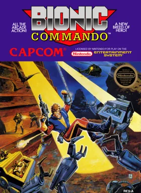 Bionic Commando (USA) box cover front